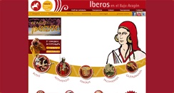 Desktop Screenshot of iberosenaragon.net