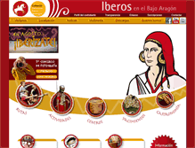 Tablet Screenshot of iberosenaragon.net